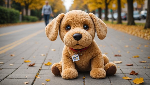 Le peluche chien qui marche : l'ami interactif des enfants