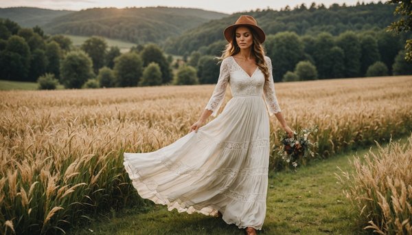 Bon prix robe bohème : style et confort pour vos mariages